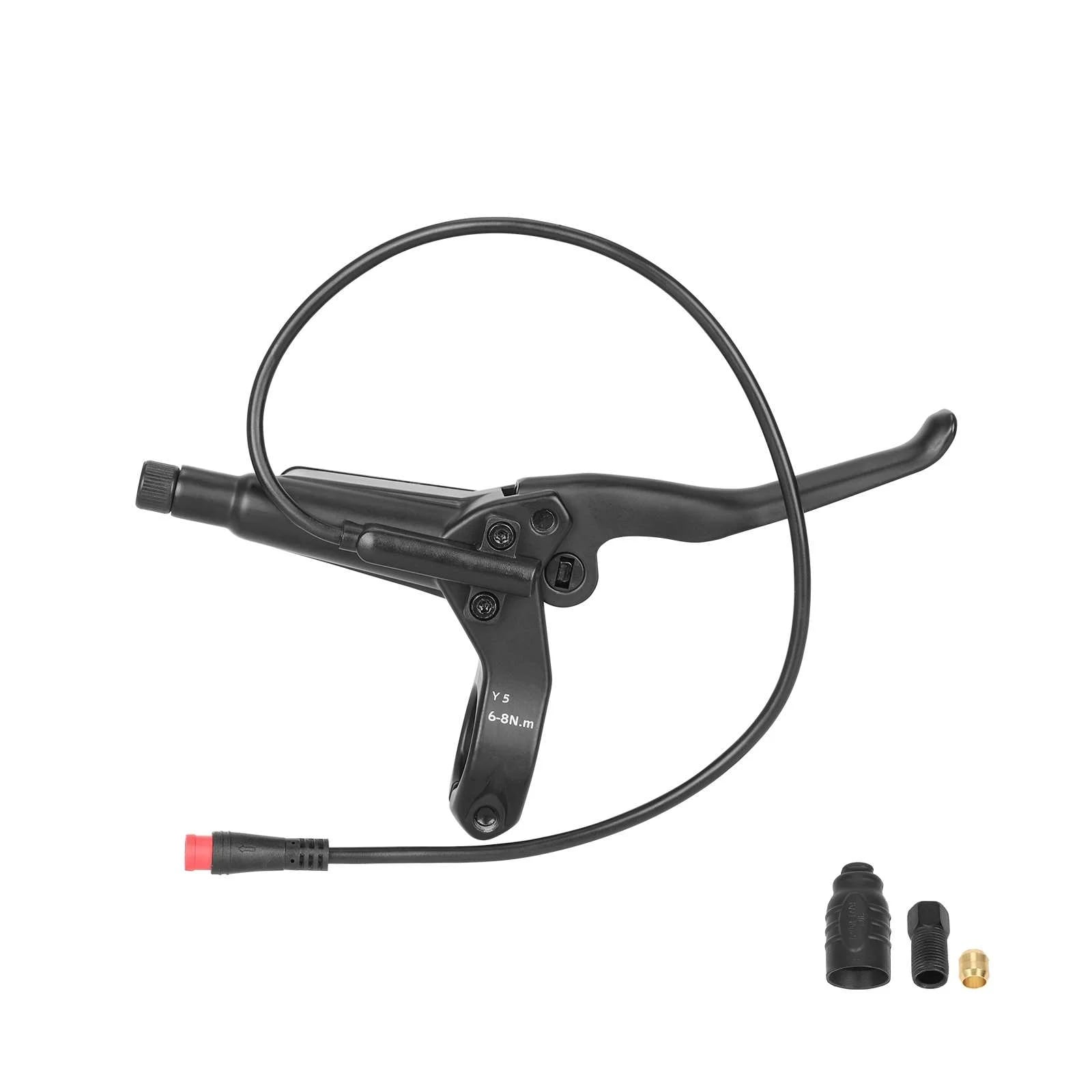 Kit Frane Hidraulice NUTT Y5 cu Senzori Motor si Etrieri Stanga - Trotinete si Biciclete Electrice