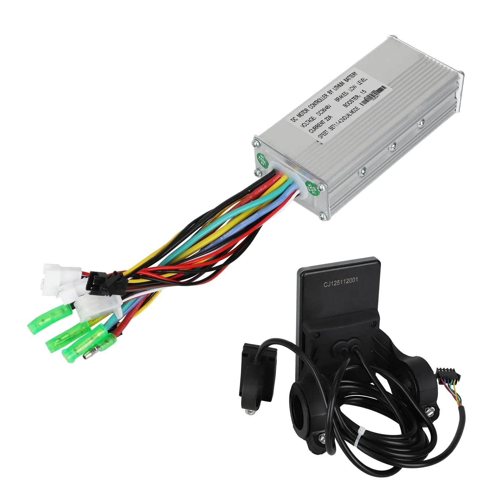 Kit Controller si Display M5 pentru Trotineta si Bicicleta Electrica, 500W, 22A