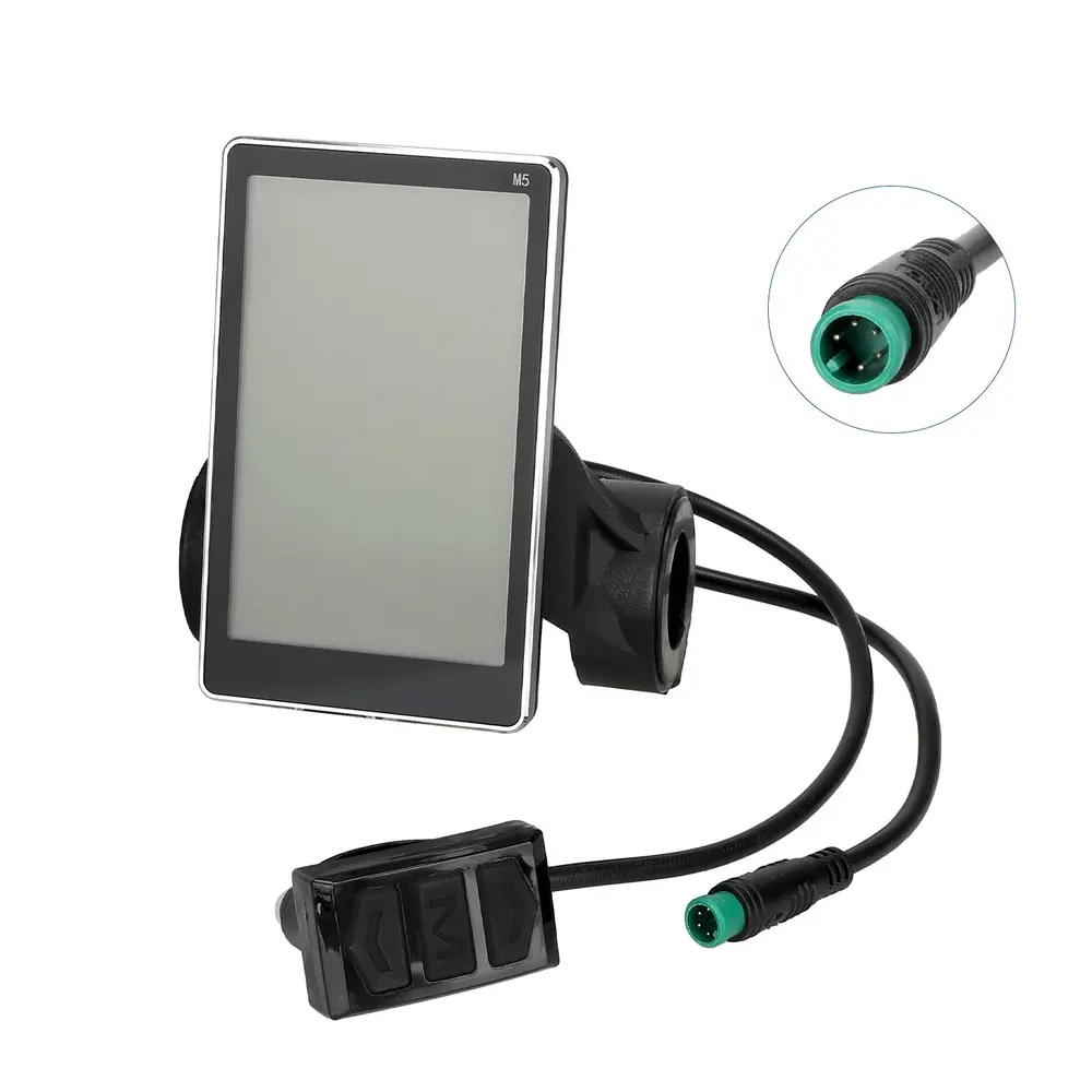 Display color NFC pentru bicicleta electrica 24V-60V cu conector 5 pini