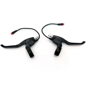 Set Manete Frana Metalice pentru Trotineta Electrica - Rezistenta si Control Optim