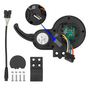 Display trotineta electrica JP V2 cu mufa JST 6 pini + adaptor cu mufa impermeabila