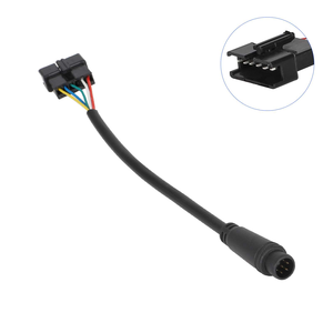 Display trotineta electrica JP V2 cu mufa JST 6 pini + adaptor cu mufa impermeabila