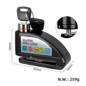 Blocator disc cu alarma