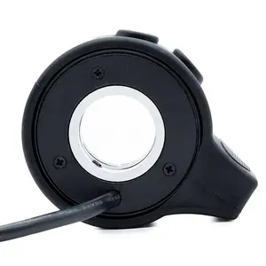 Aceleratie cu buton de pornire si lumini pentru trotineta electrica Cecotec D20 30 40