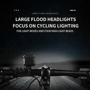 Far cu claxon pentru trotineta bicicleta (140db)