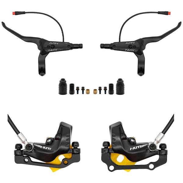 Set Frane Hidraulice NUTT 4 Pistoane – Upgrade Performanta KuKirin G2 / G4